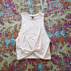 Wild fable blush muscle tank